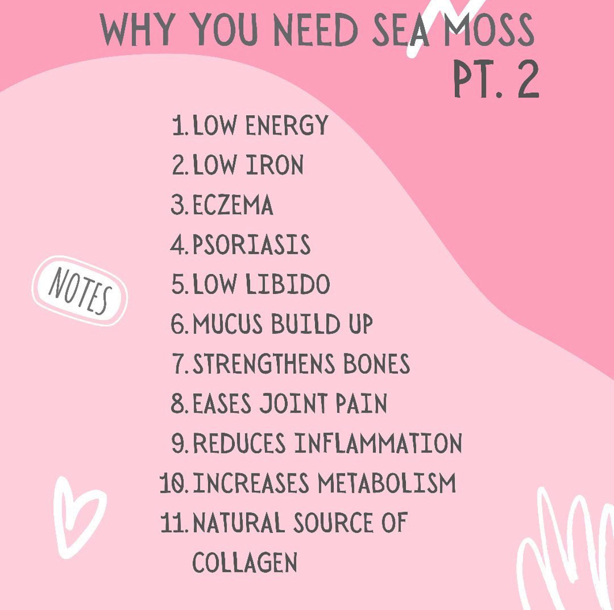 Sea Moss:  Irish Moss (Plain)