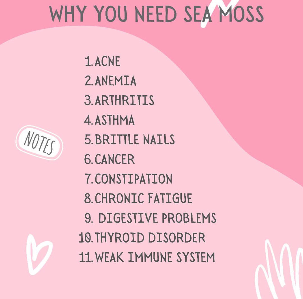 Sea Moss:  Irish Moss (Plain)