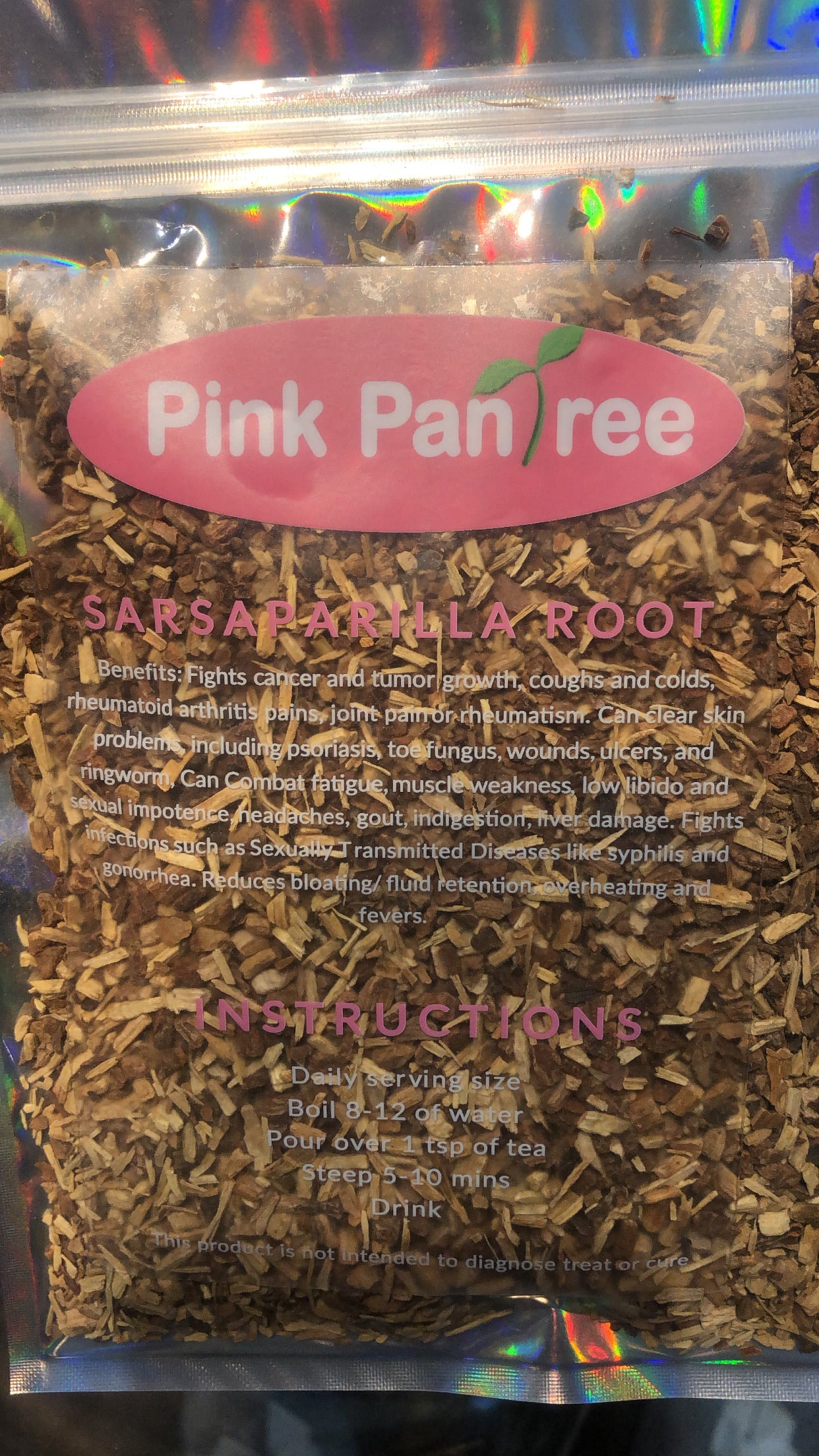 Organic Sarsaparilla Root Tea