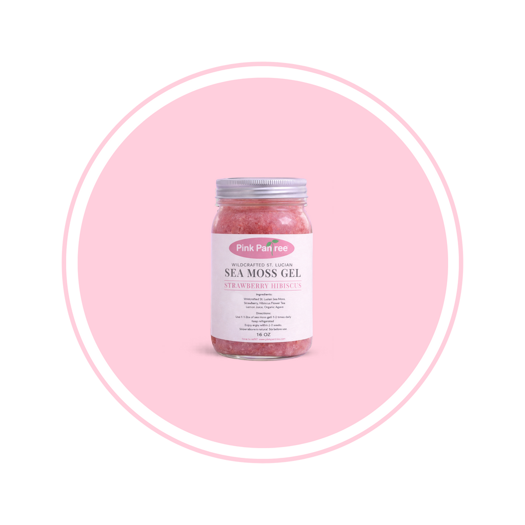 Sea Moss: Strawberry Hibiscus