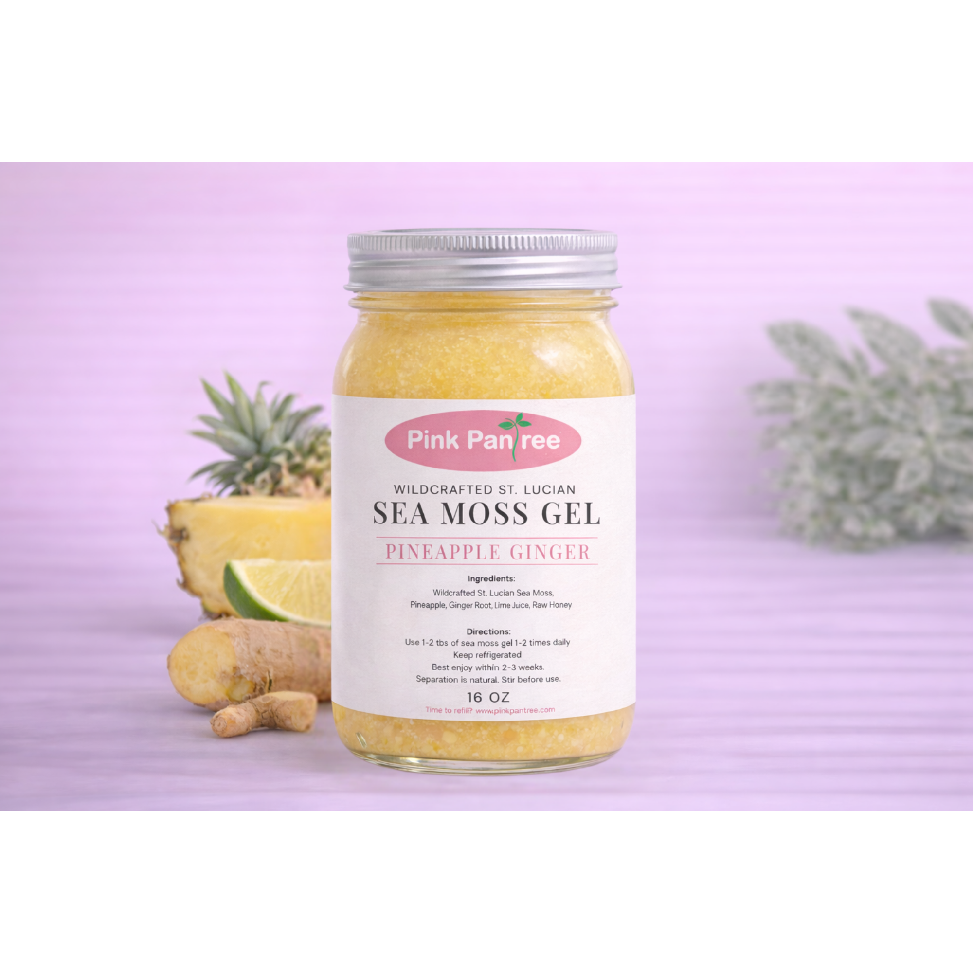 Sea Moss: Pineapple Ginger
