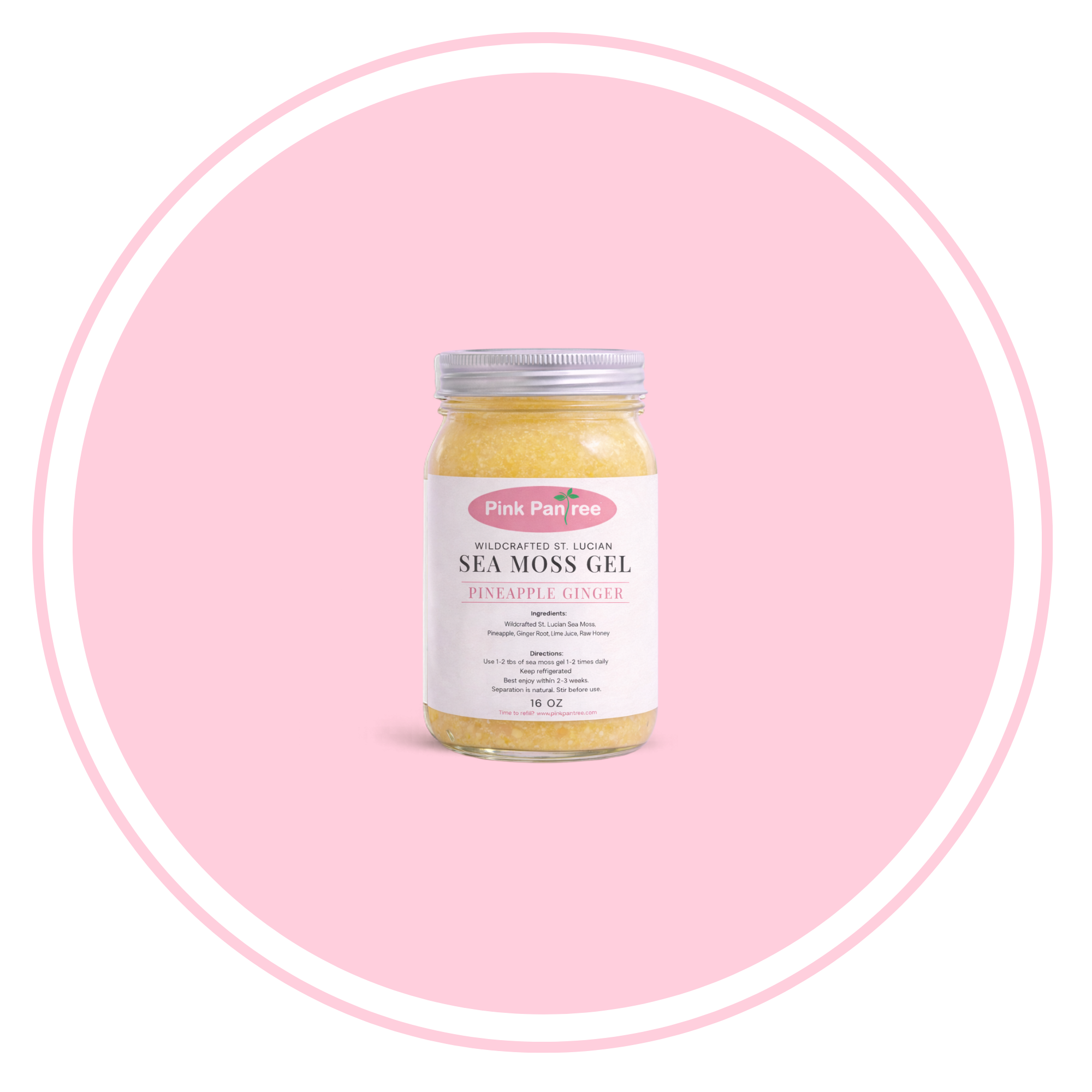 Sea Moss: Pineapple Ginger