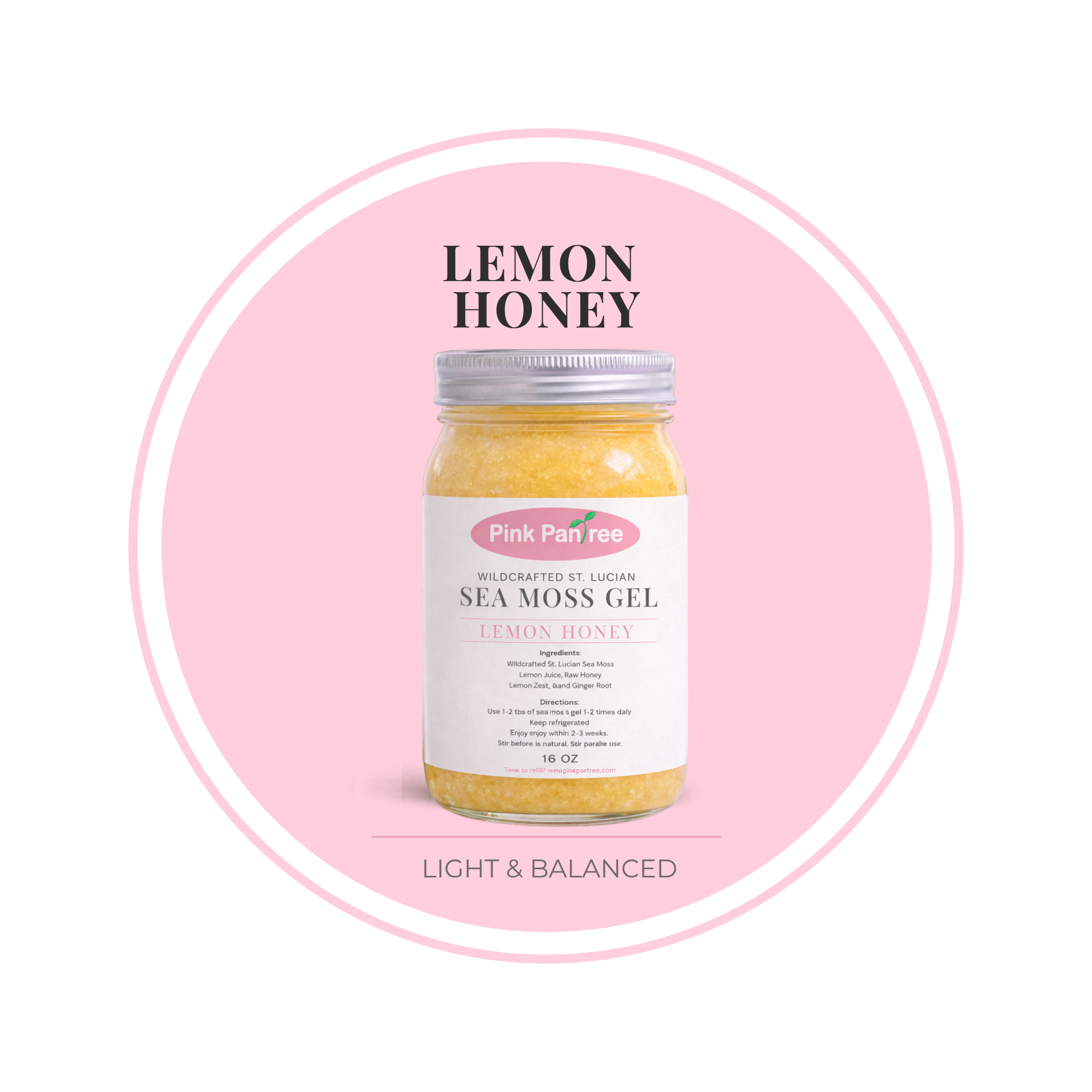 Sea Moss: Lemon Honey