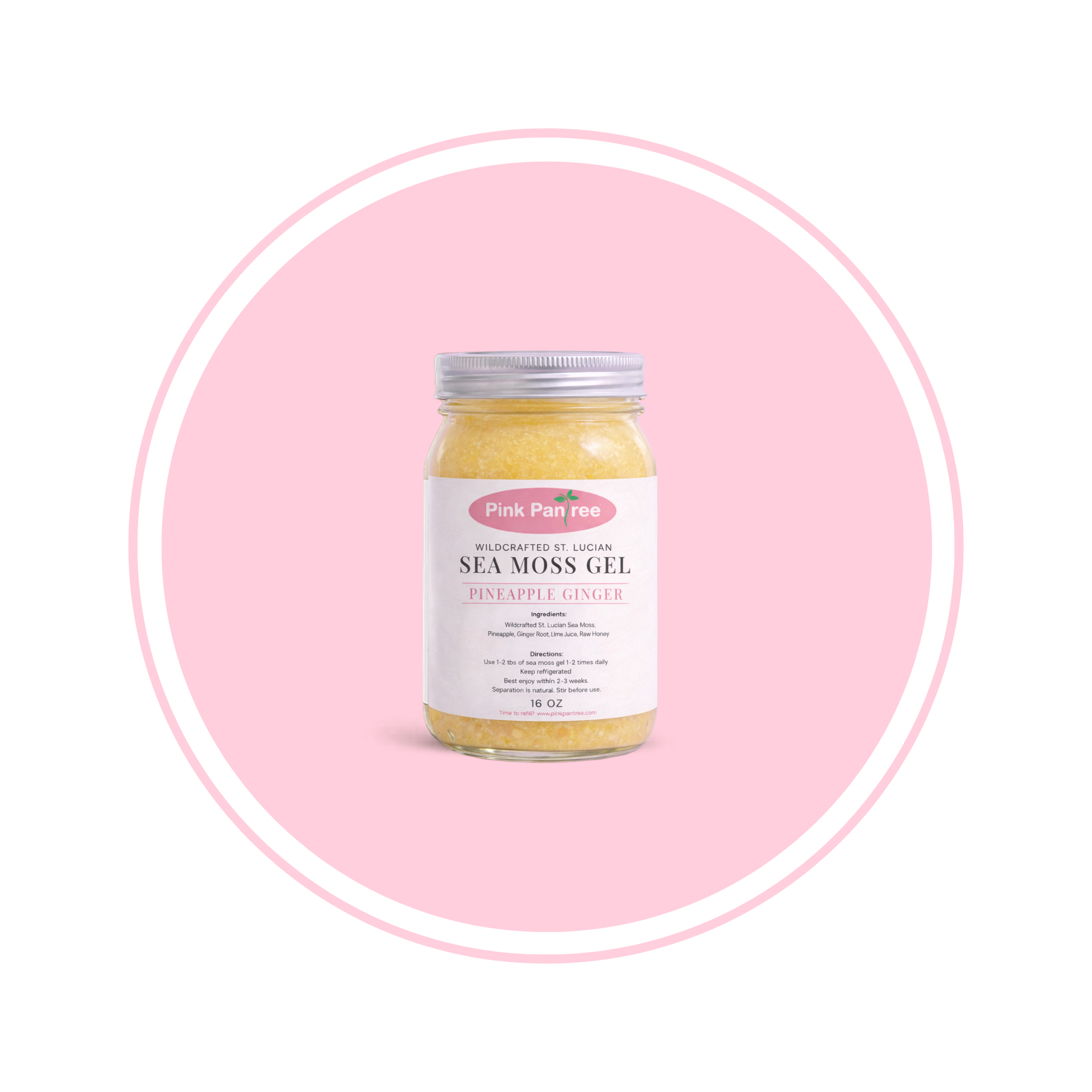 Sea Moss: Pineapple Ginger