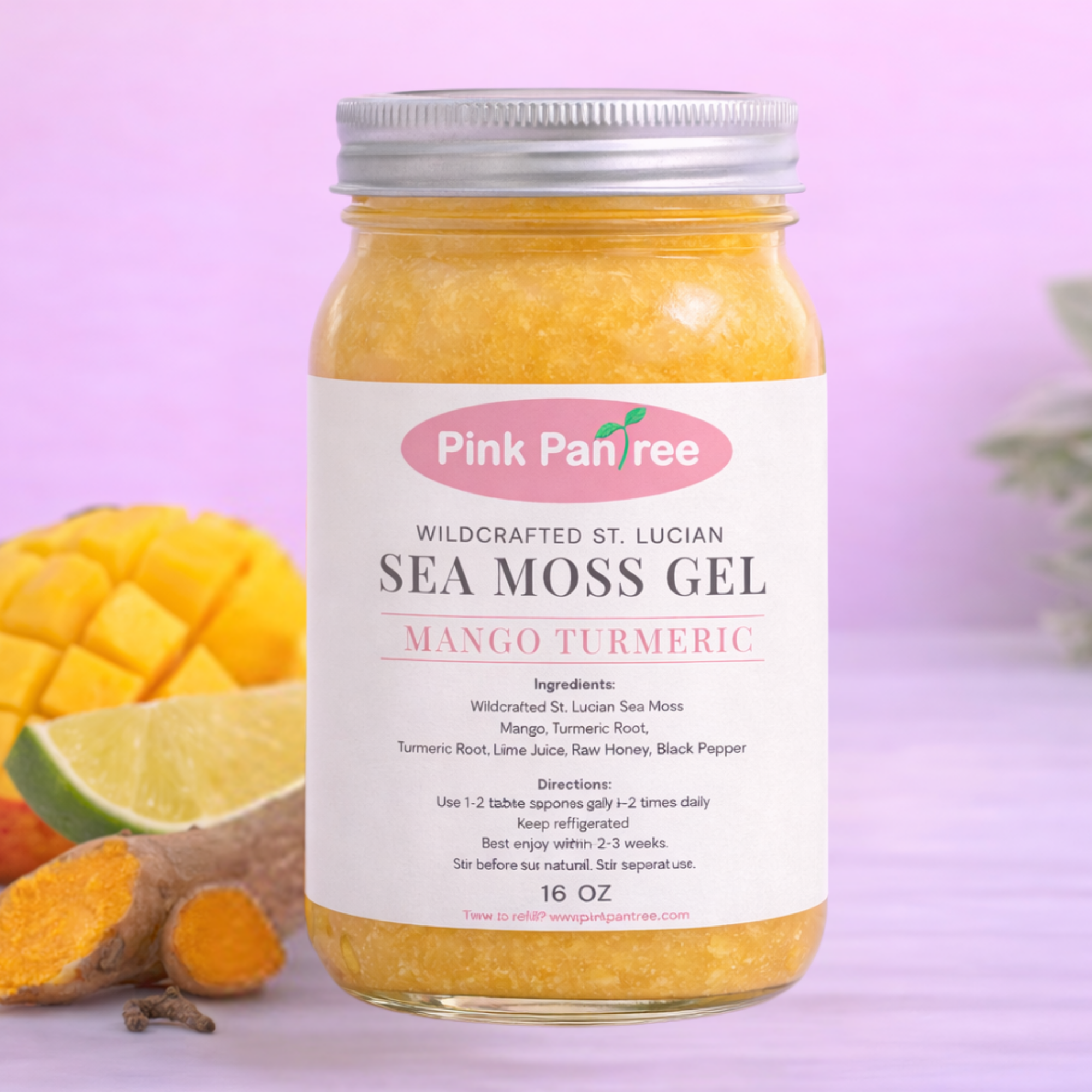 Sea Moss: Mango Turmeric