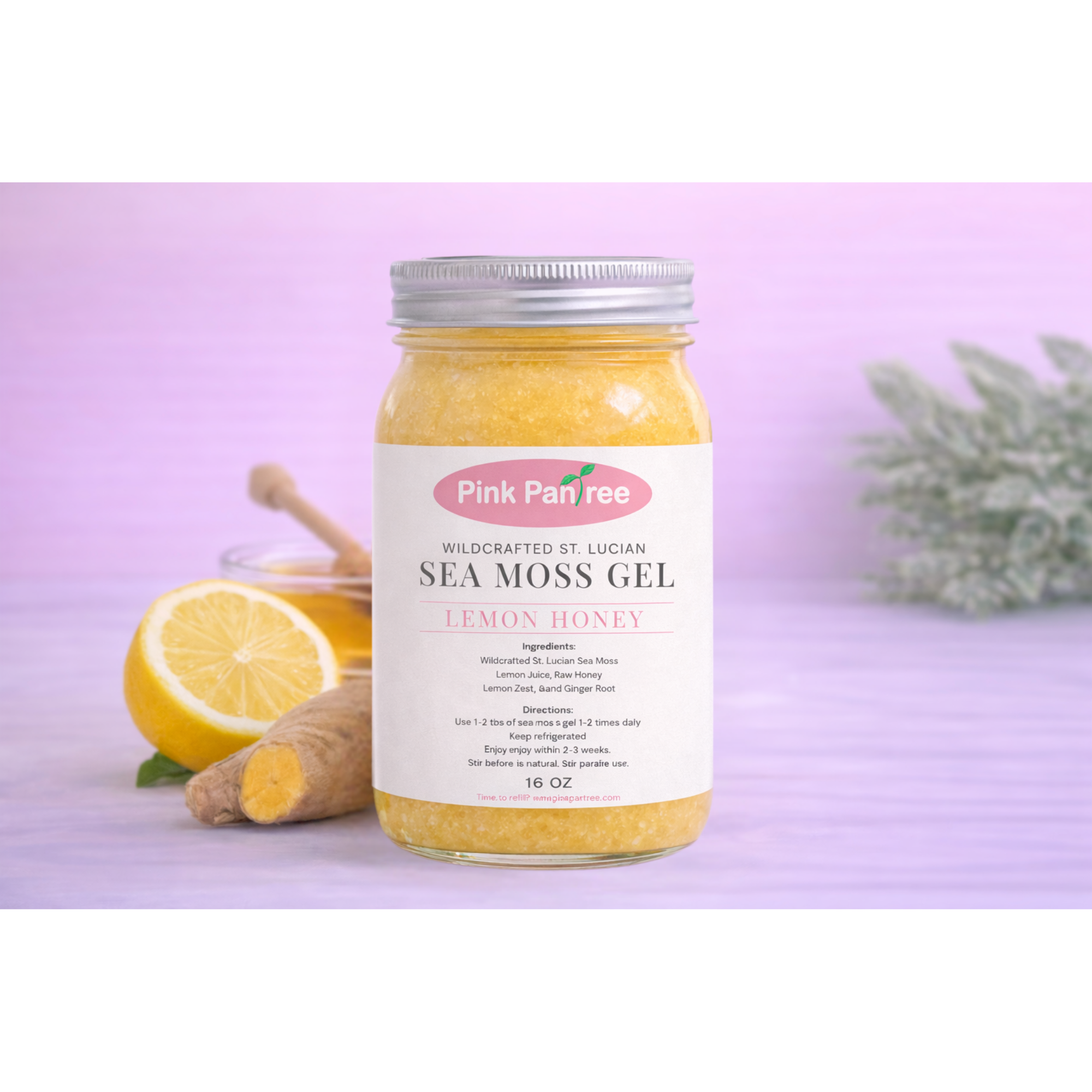 Sea Moss: Lemon Honey