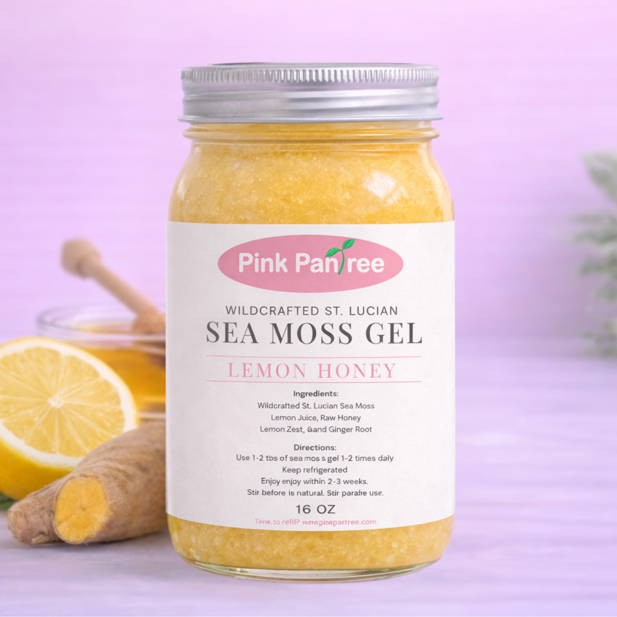 Sea Moss: Lemon Honey