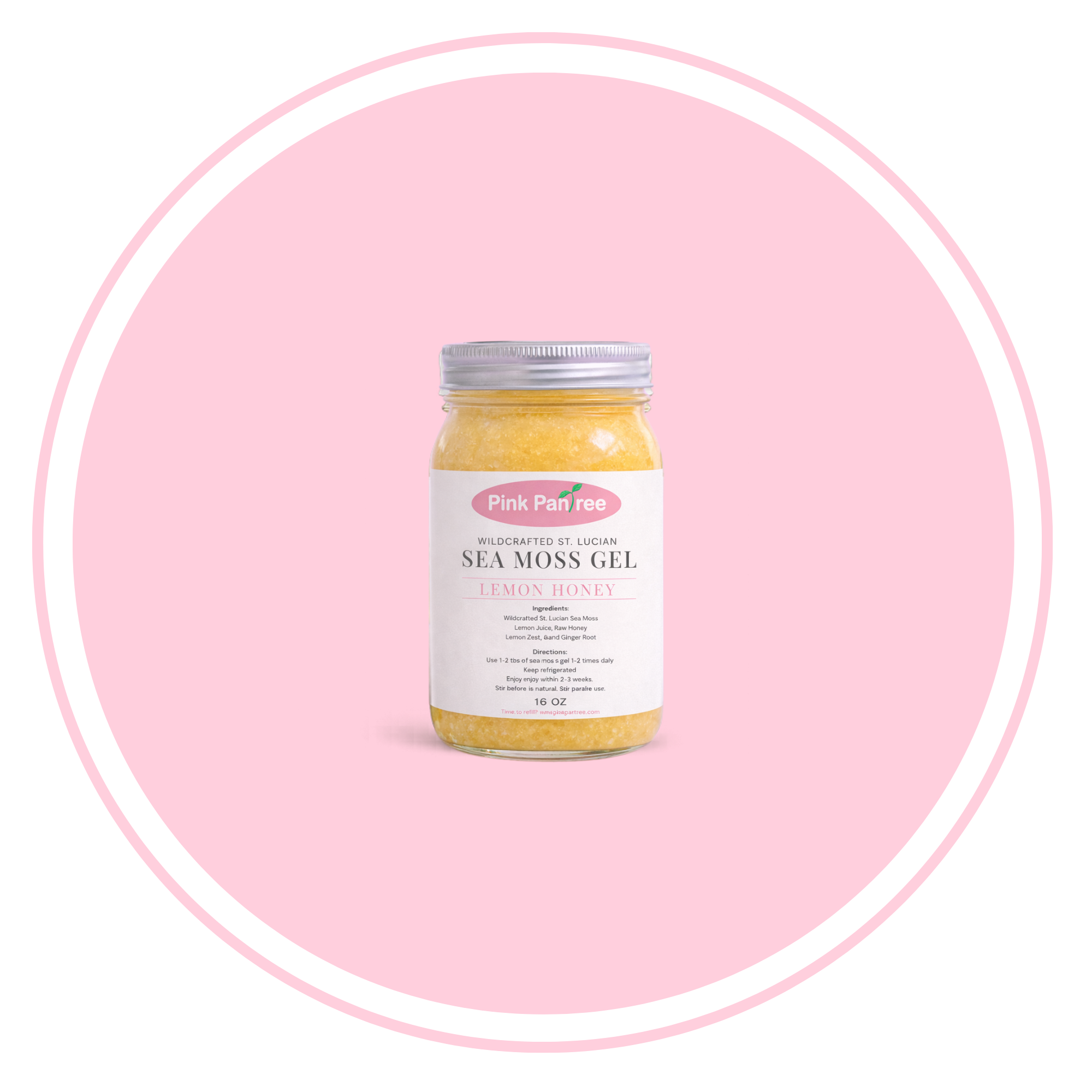 Sea Moss: Lemon Honey