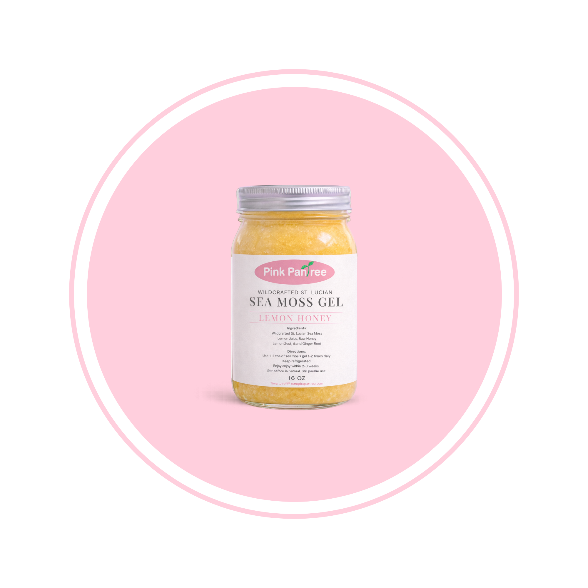 Sea Moss: Lemon Honey