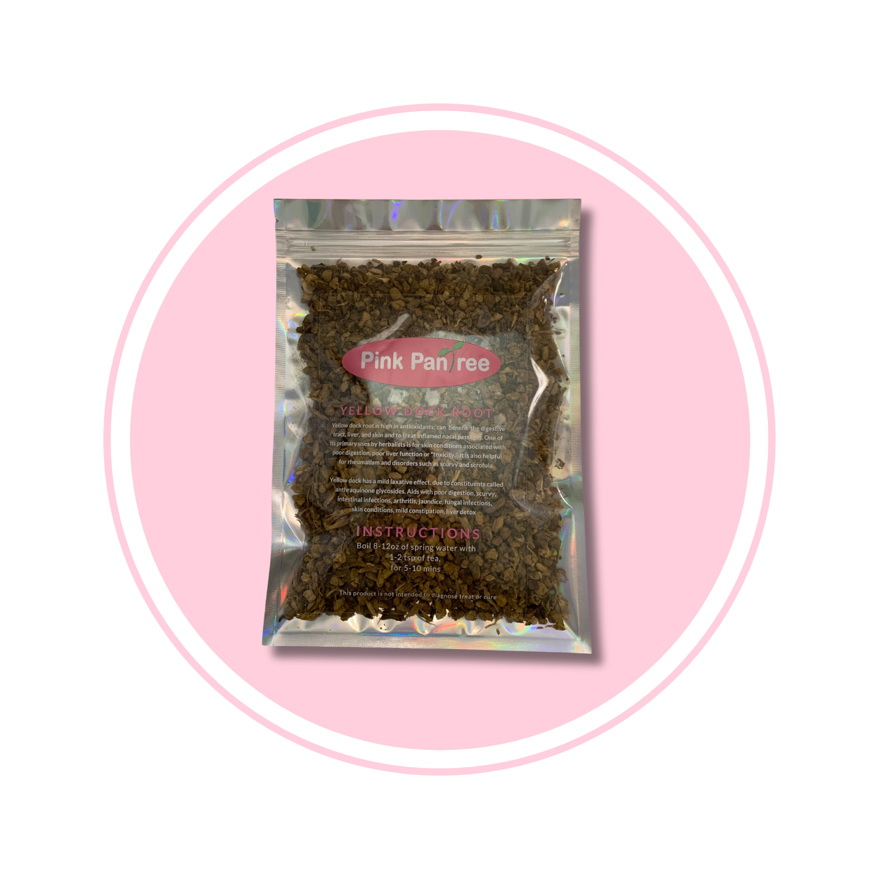 Organic Wildcrafted Yellow Dock Root