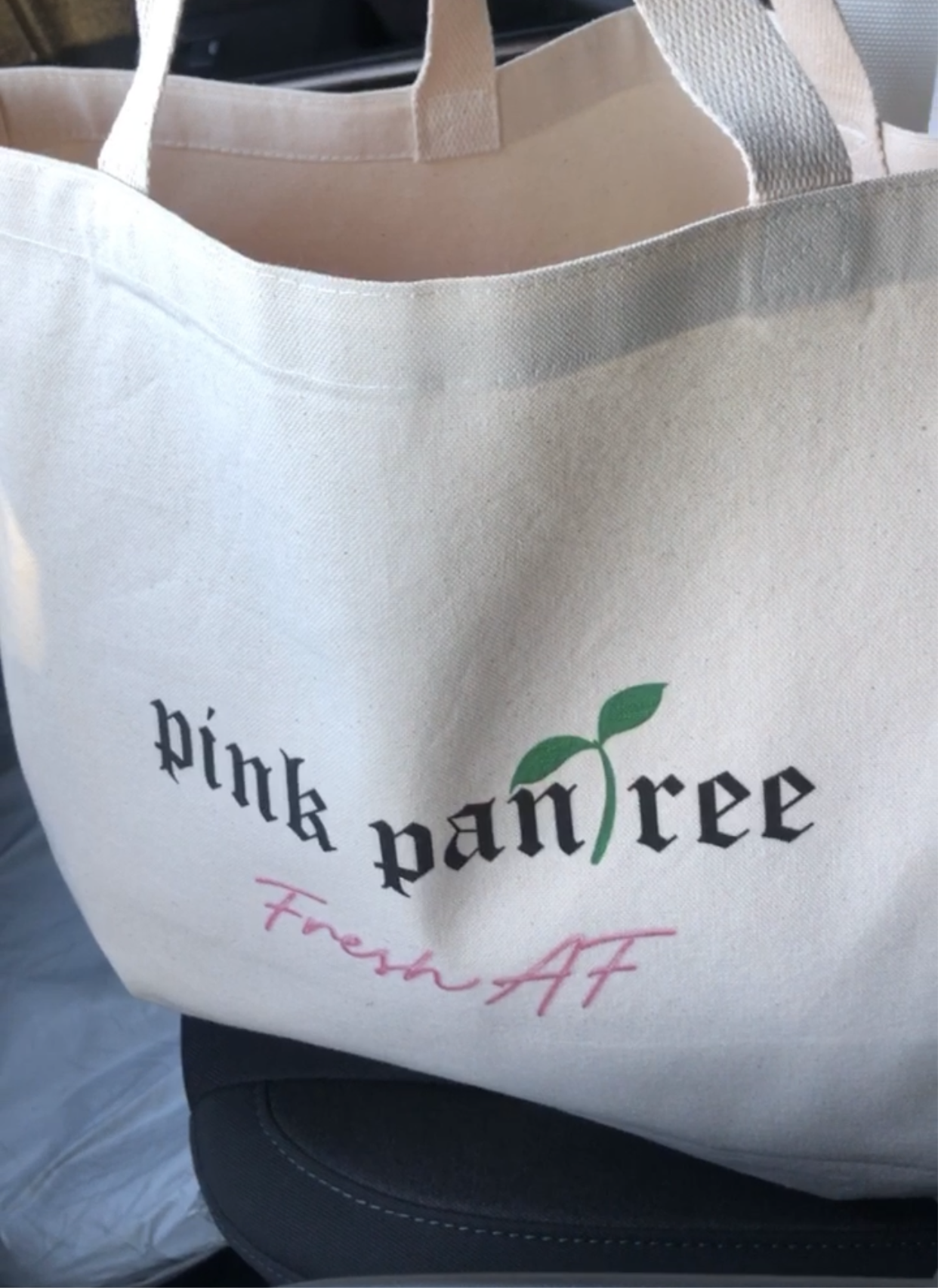 Pink Pantree Tote!